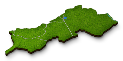 Mapa Santana do Mato 3D